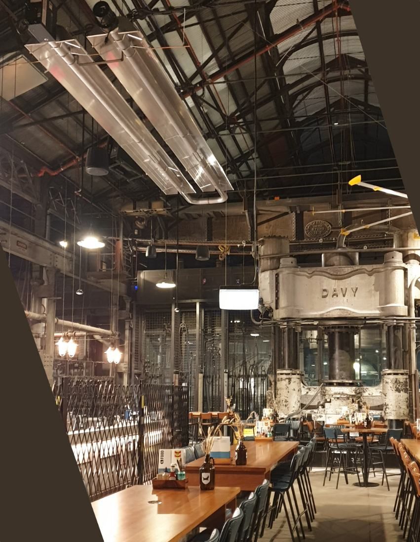 A Restaurant With a Sign That Says Davy on It — Accurate Fitout Solutions In Wetherill Park, NSW