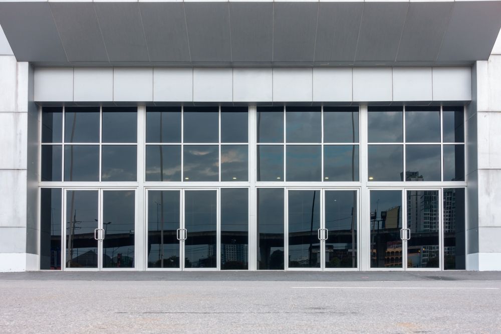 A Large Building With a Lot of Windows and Doors — Accurate Fitout Solutions In Wetherill Park, NSW
