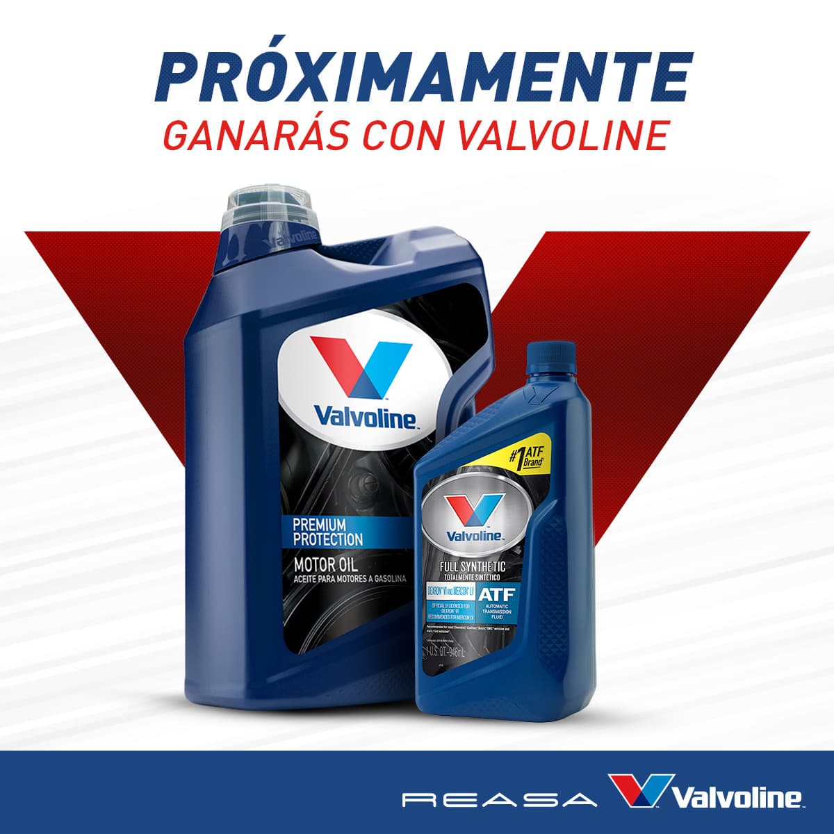Bote de valvoline azul