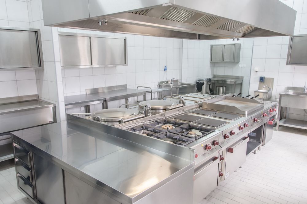 Modern Stainless Steel Commercial Kitchen — The Right Kitchen Company In Berkeley, NSW