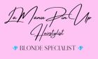 LaManu Pin Up | Blonde Specialist - LOGO