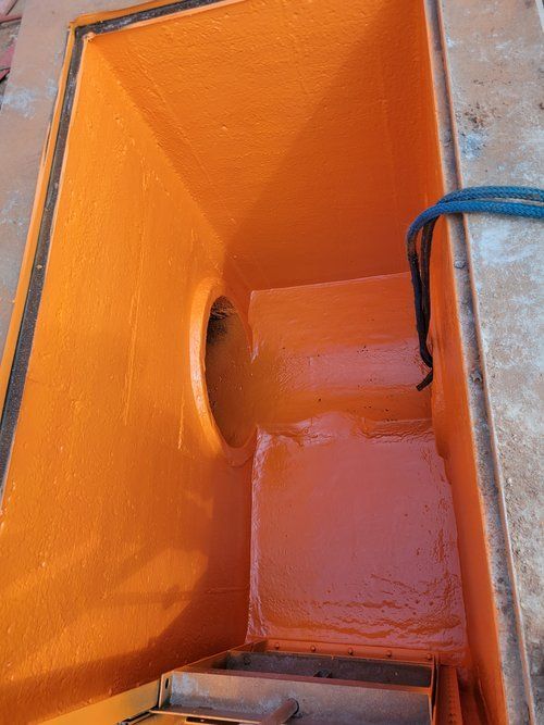 Off-Line Sewer Gravel Trap Located In Central