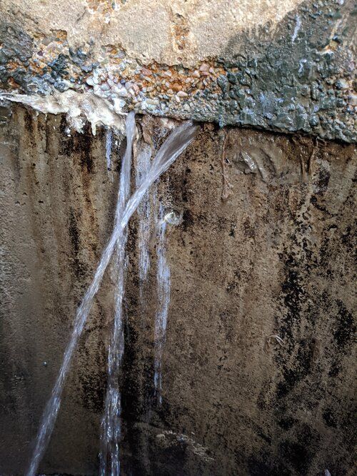 Major Infiltration Next to River in Salt Lake City, UT