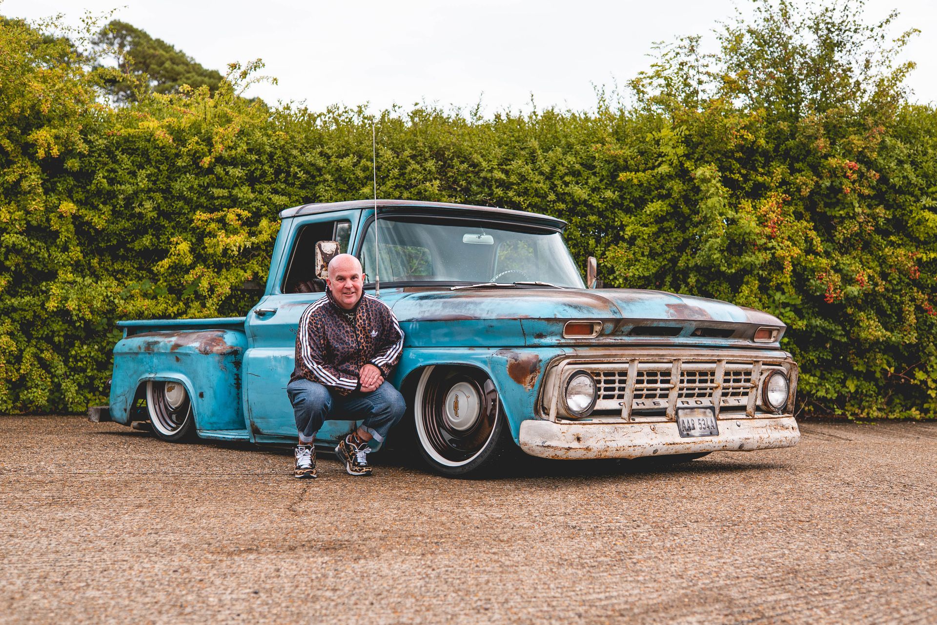 chevrolet c10 full interior retrim brown distressed ostrich leather restoration patina dclass auto