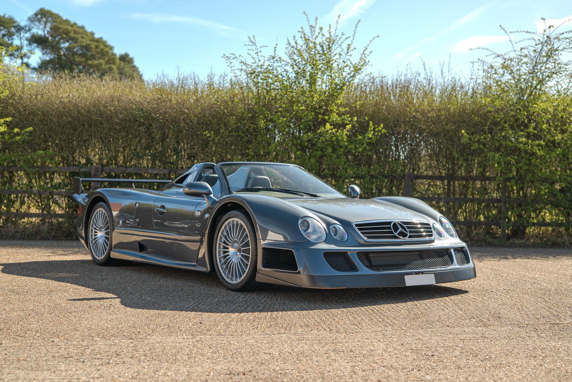 grey metallic Mercedes-Benz CLK GTR Roadster RHD DK Engineering d:class auto automotive retrim