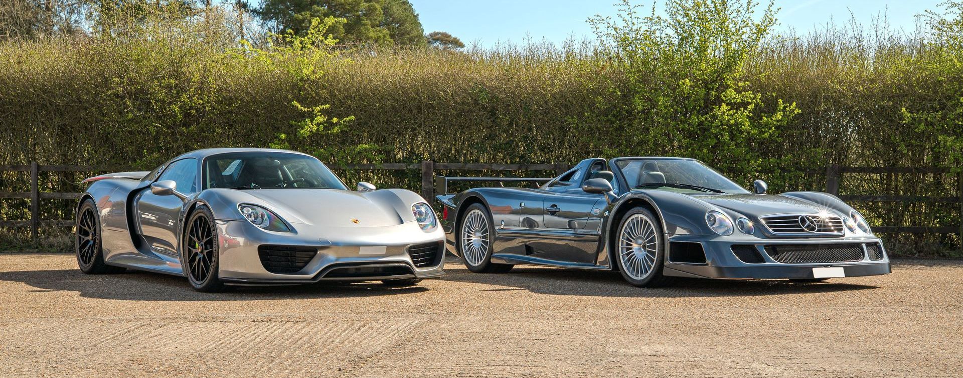 Mercedes-Benz CLK GTR Roadster Porsche 918 Spyder d:class dclass auto automotive