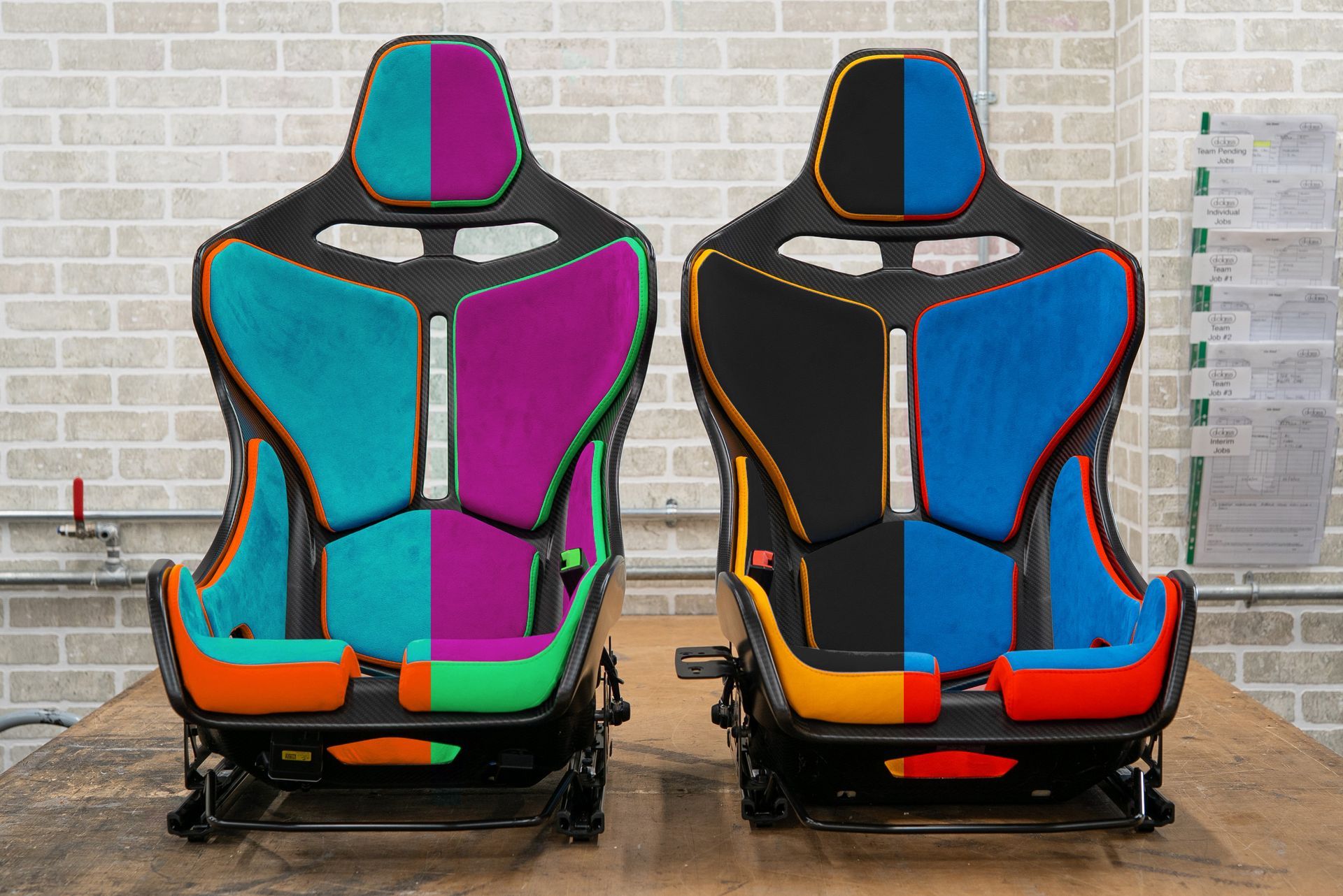 mclaren racing pads senna 600lt 675lt 750s 650r alcantara leather custom retrim reupholster reupholstered customised customized d:class automotive MSO who where