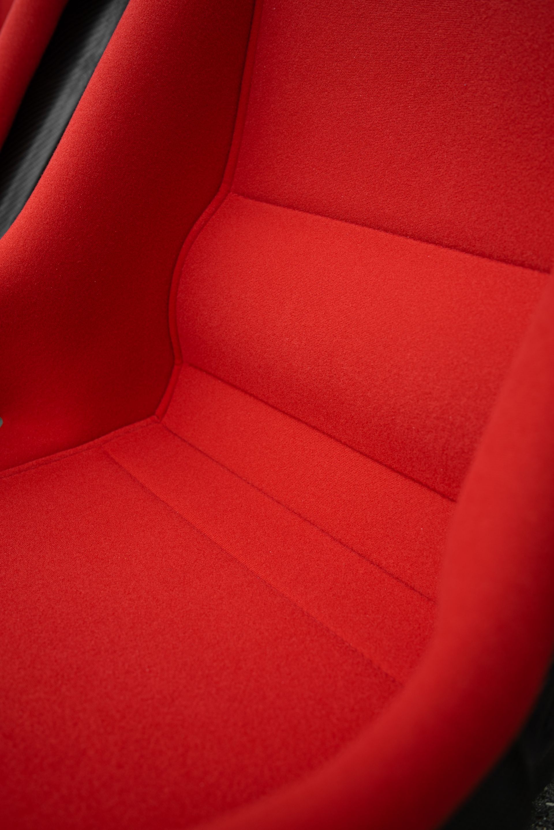 Ferrari f40 racing seat seats retrim nomex red cloth d:class auto automotive restoration reupholster pair surrey