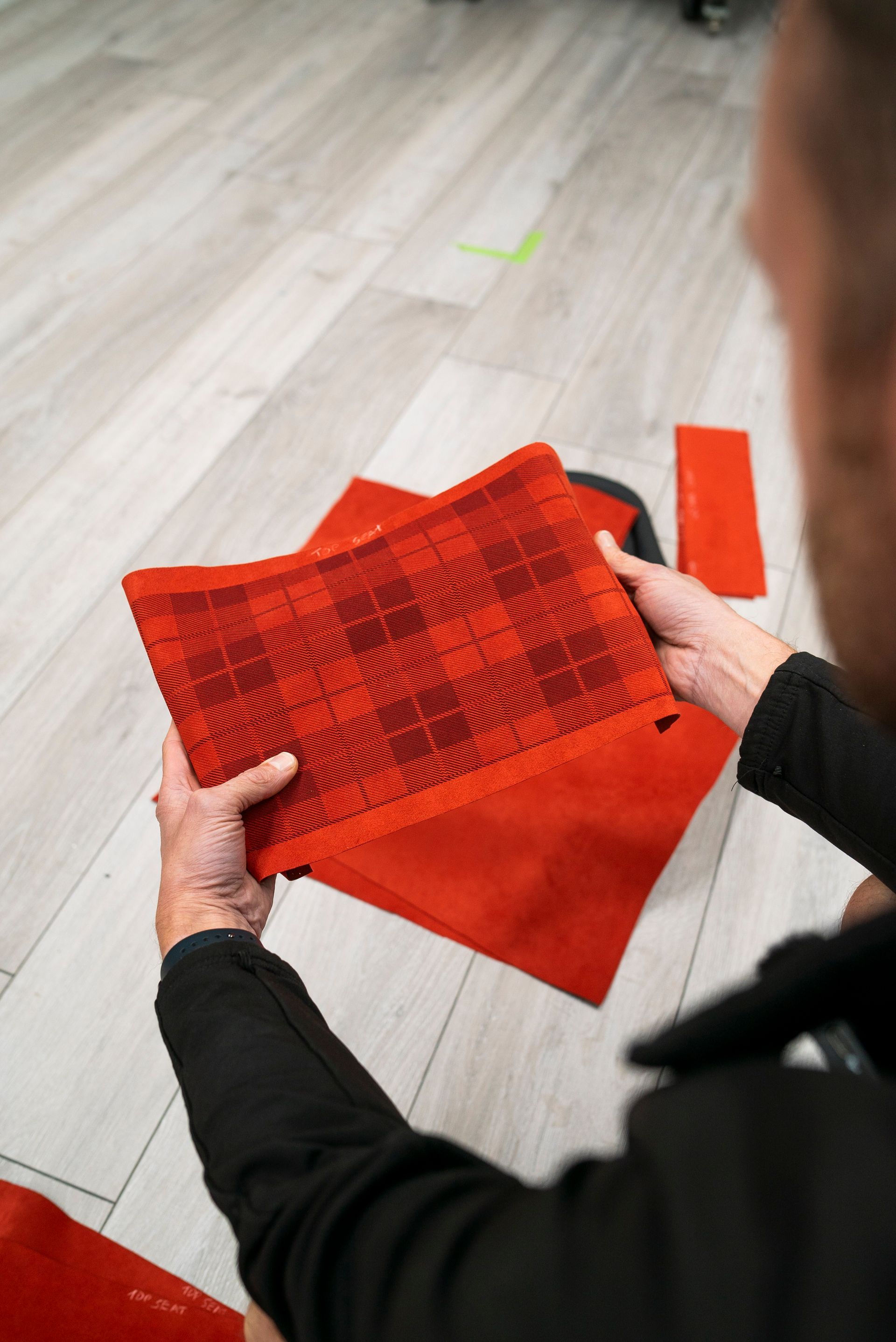 McLaren SLR HDK Orange volcano project tartan alcantara d:class dclass sema 2024 laser lasering