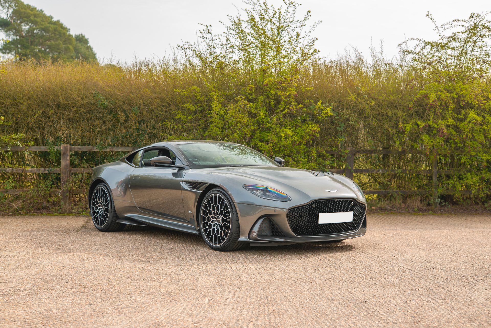 Metallic grey Aston Martin DBS 770 Ultimate seat base pad custom bespoke interior seats d:class