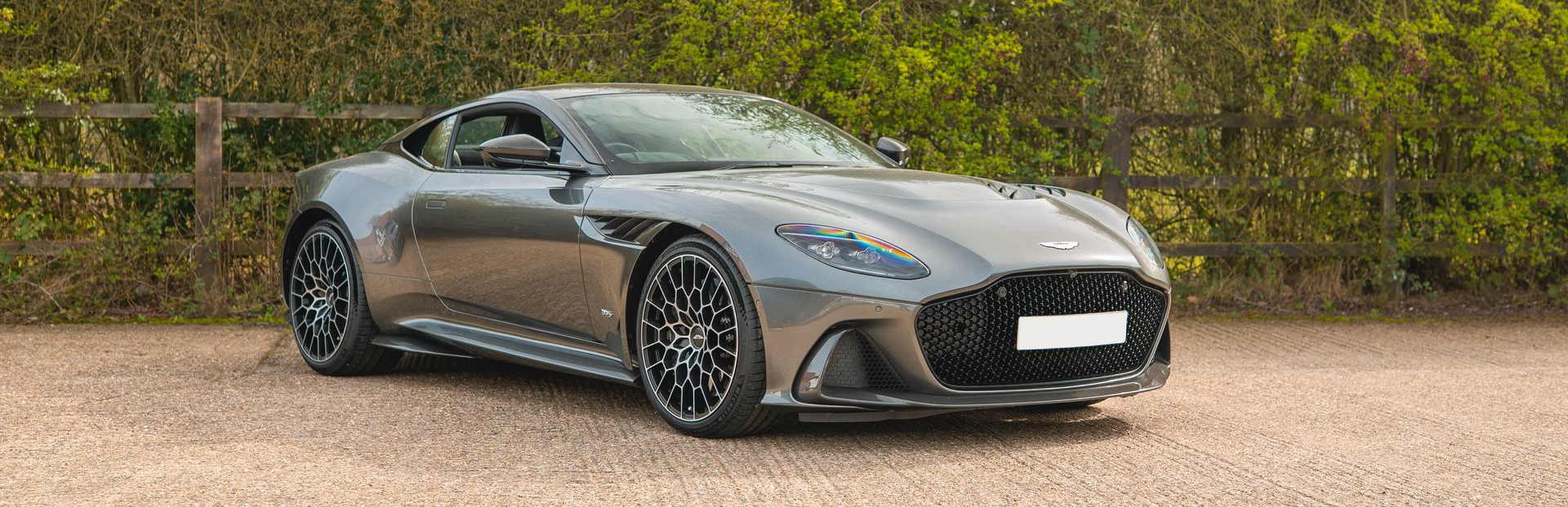 aston martin DBS 770 ultimate seat base retrim pad grey front quarter view angle d:class dclass automotive auto banner header