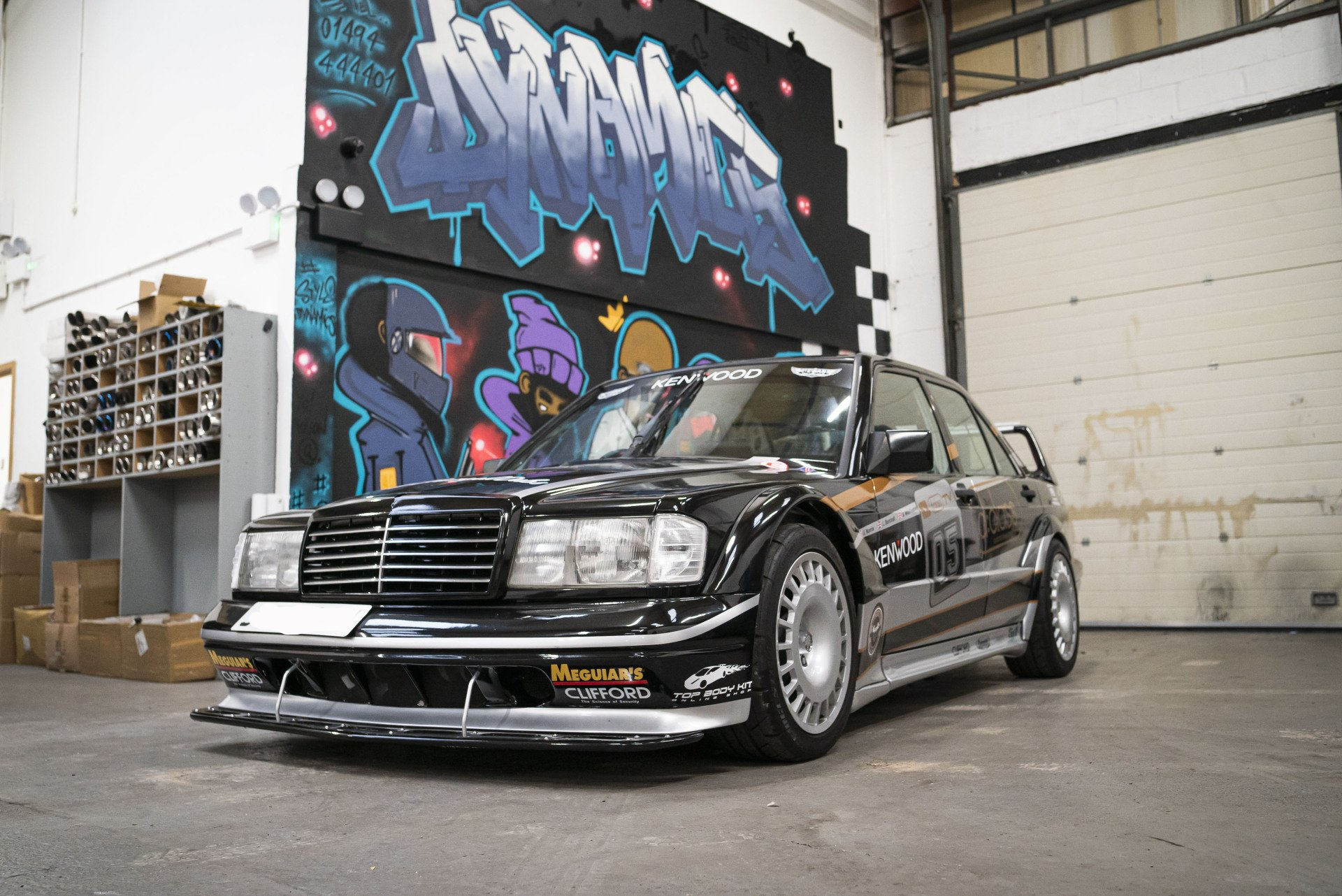 mercedes-benz 190e d:class build battle custom exhaust style dynamics episode 13