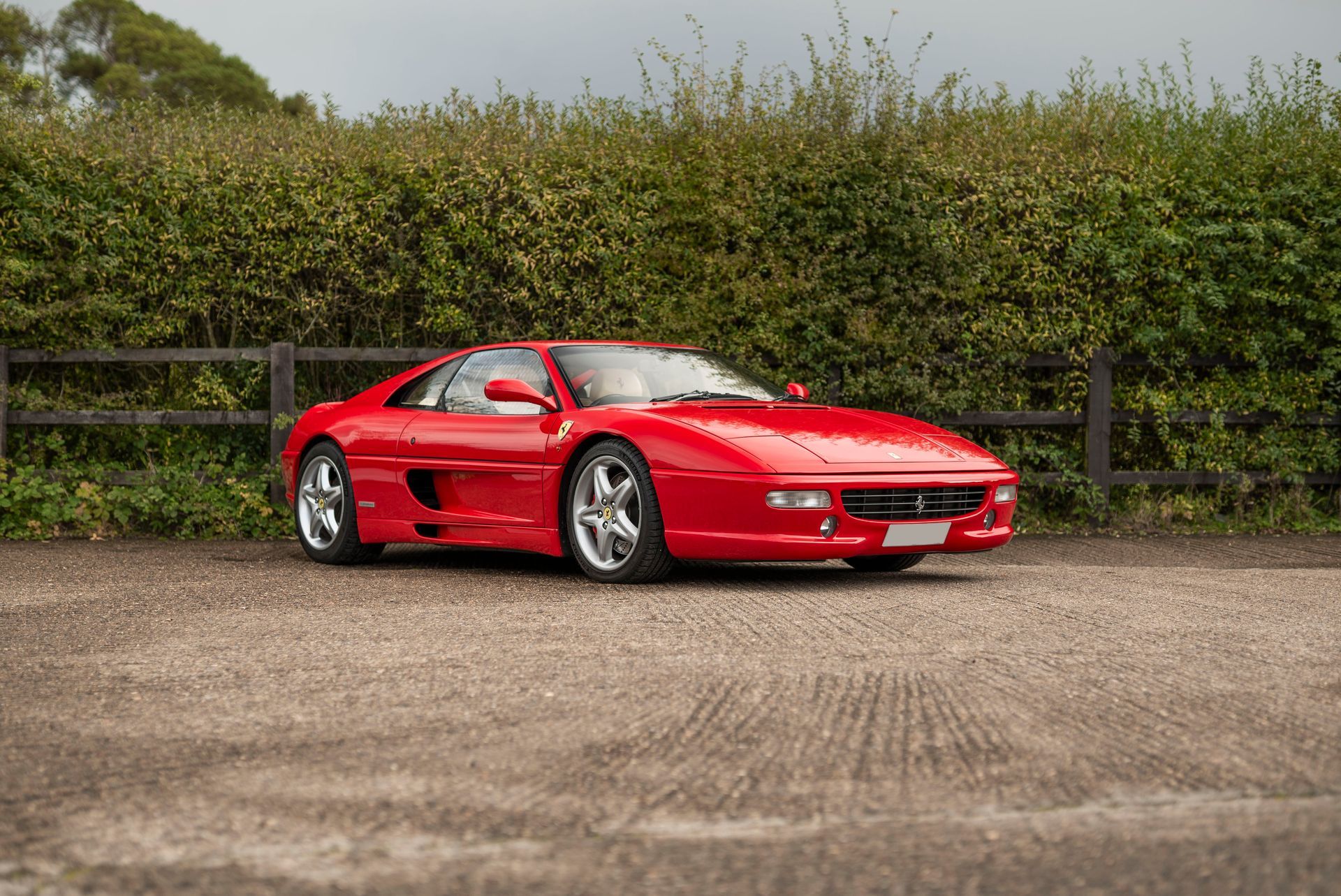 red ferrari f355 berlinetta d:class automotive interior retrim surrey restoration upholstery leather
