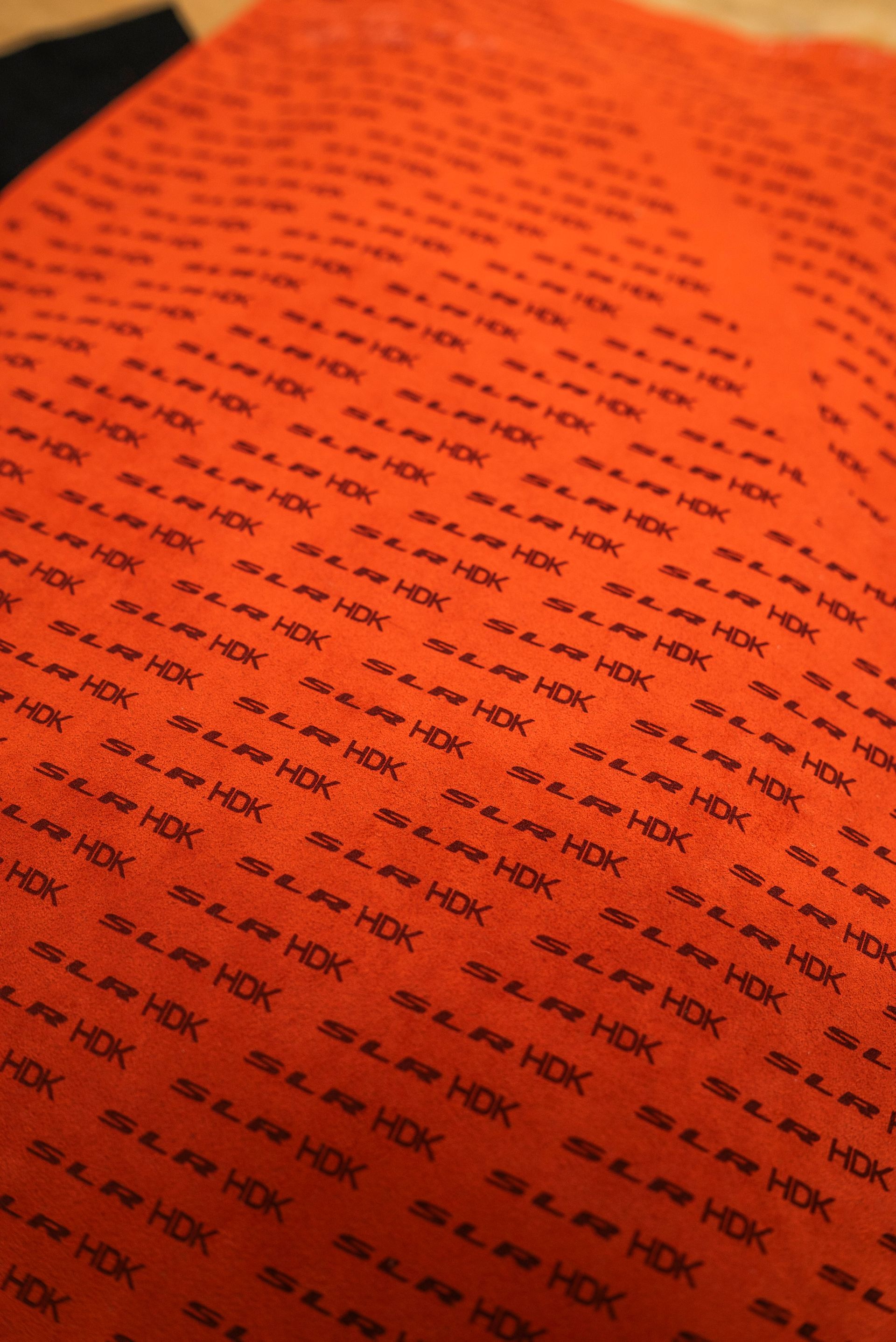 mclaren slr hdk alcantara laser lasering mso logo tartan silhouette formation industries dclass auto automotive d:class