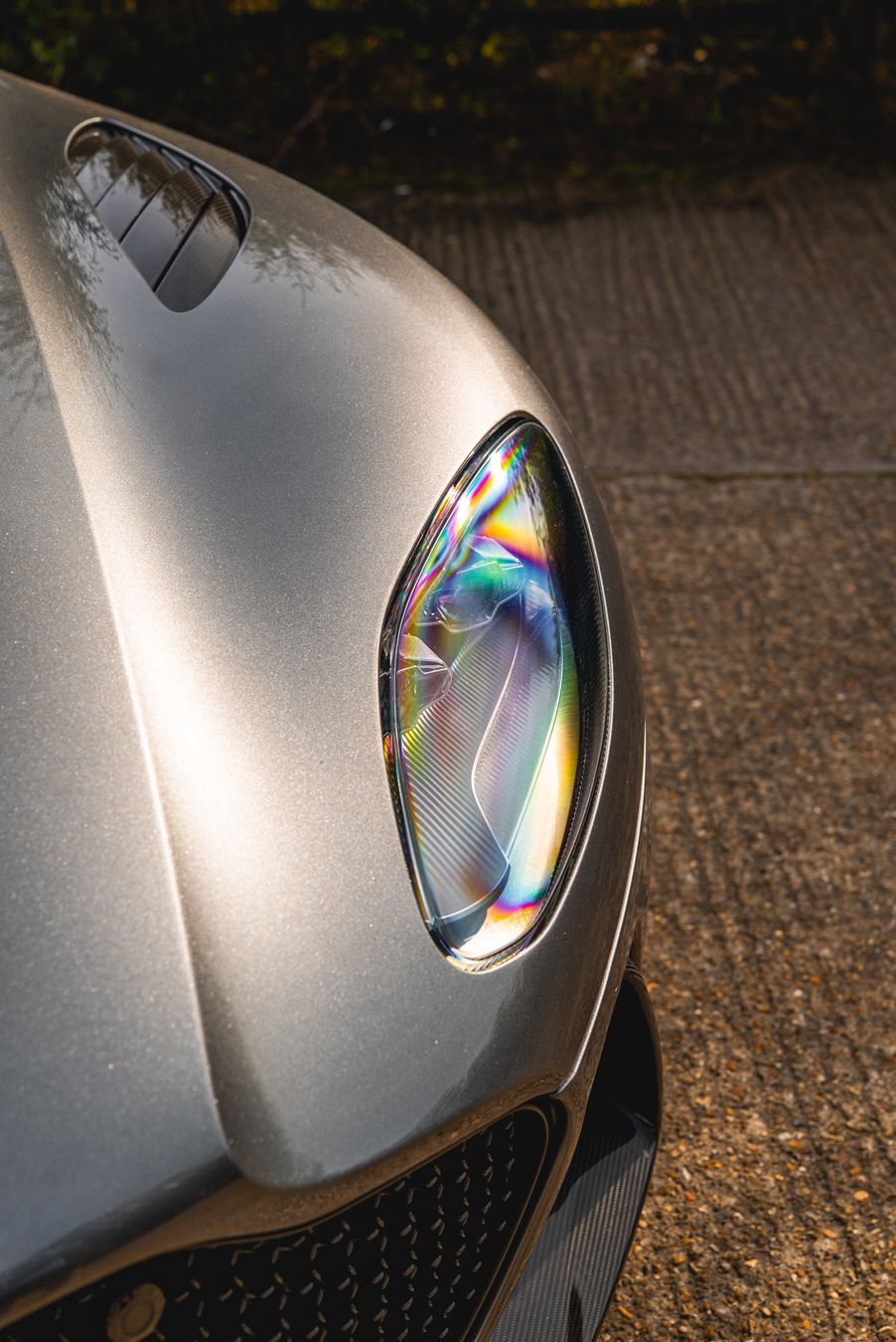 aston martin DBS 770 ultimate grey metallic grey headlight portrait vertical d:class dclass
