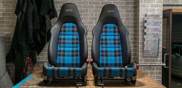 Porsche 911 2024 tartan seats