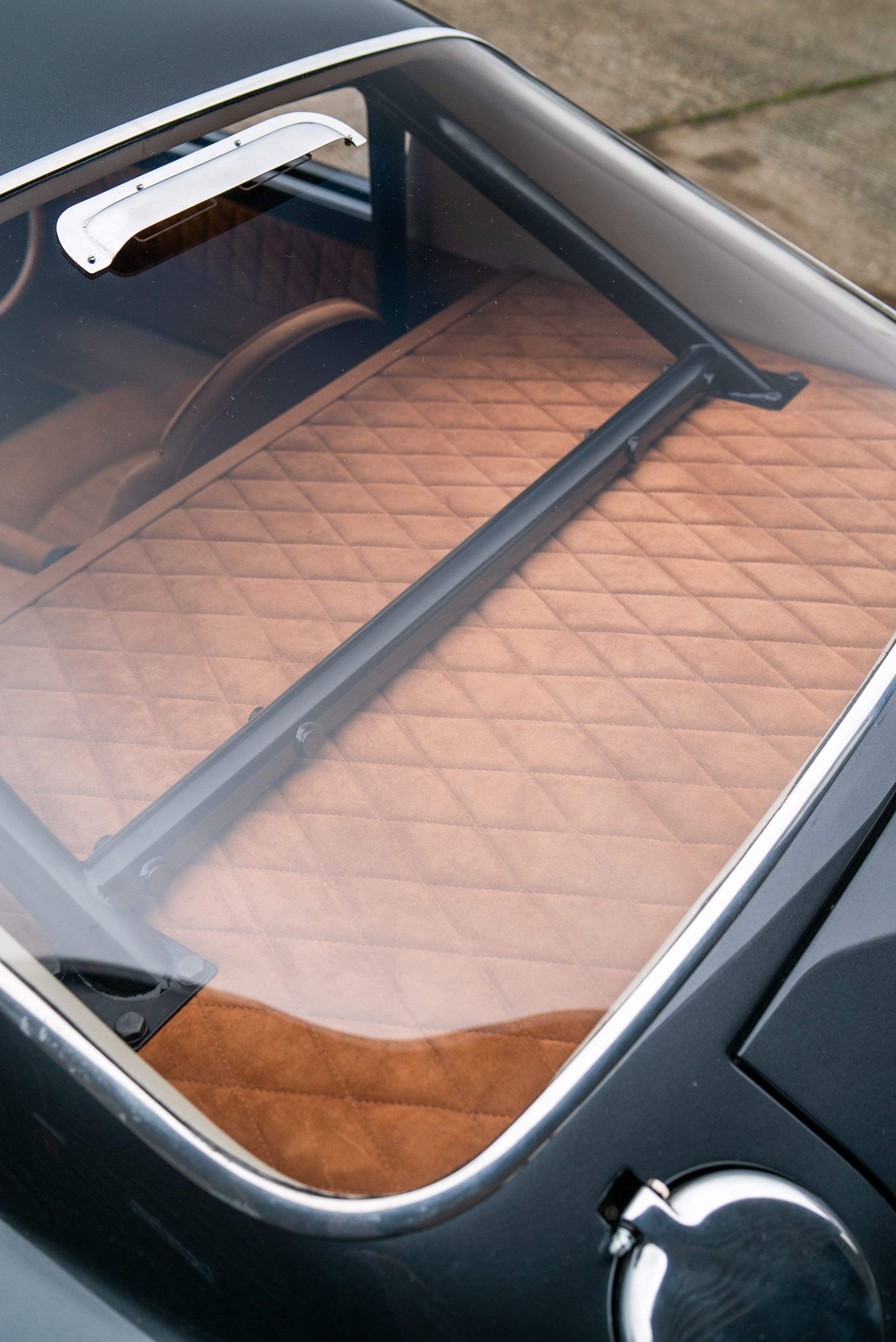 d:class interior retrim upholstery reupholstered retrimmed restoration gto swb 250 alcantara quilting tan custom customised bespoke fabrication fabricated seats carpet roll cage beige boyriven engineering best near me local surrey trimshop