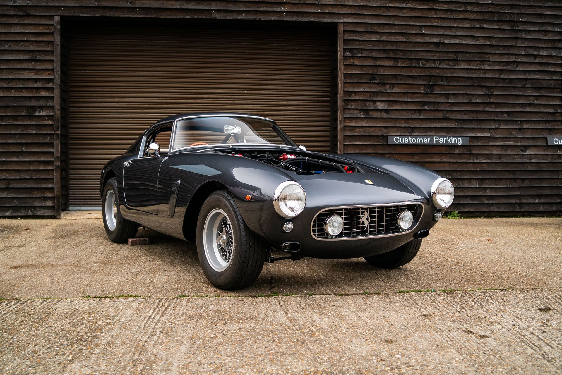ferrari swb 250 gto engineering dclass d:class automotive interior retrim restoration alcantara