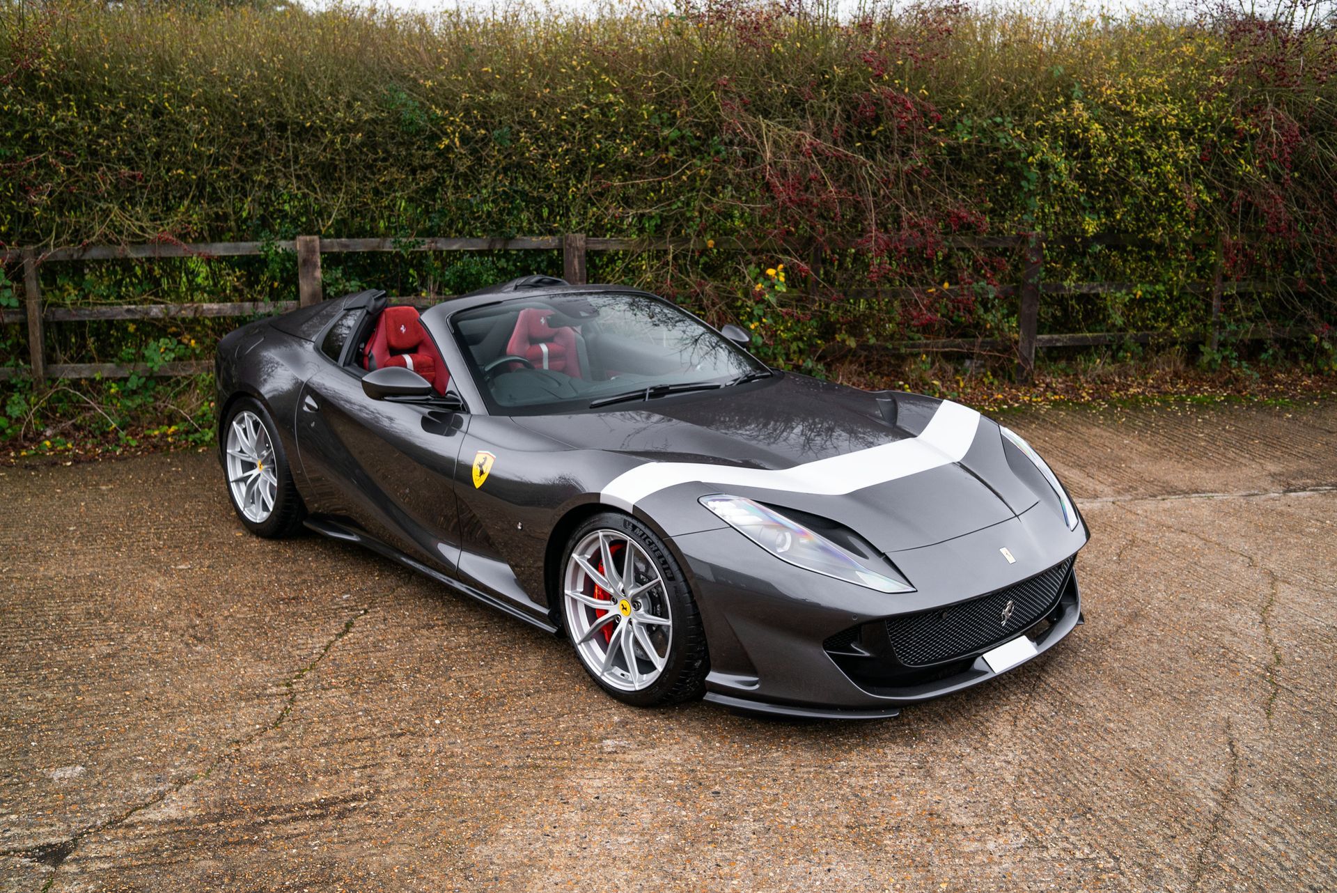 d:class ferrari 812 gts interior retrim alcantara red seats seat oem plus oem+ dclass near me best