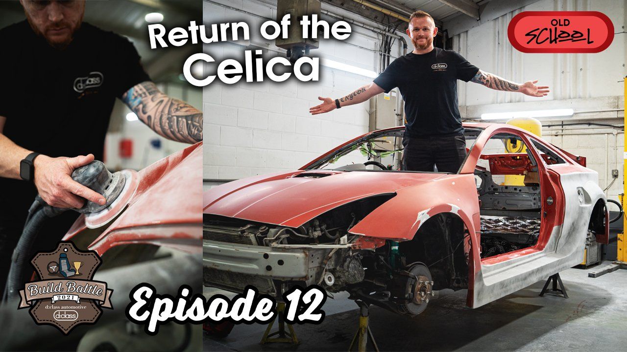 toyota celice build battle d:class automotive ltd show car built respray paint bodyshop bodywork