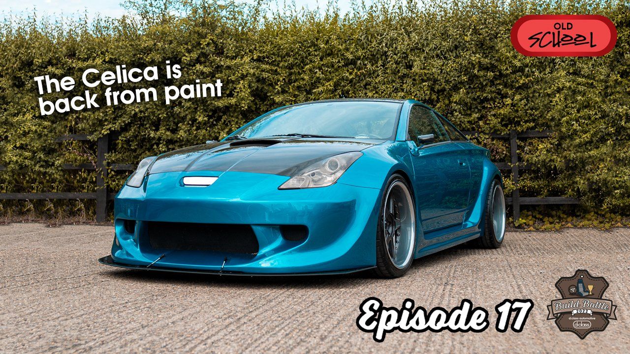 Toyota Celica apr bodykit body kit respray paint blue dclass auto automotive build battle modified