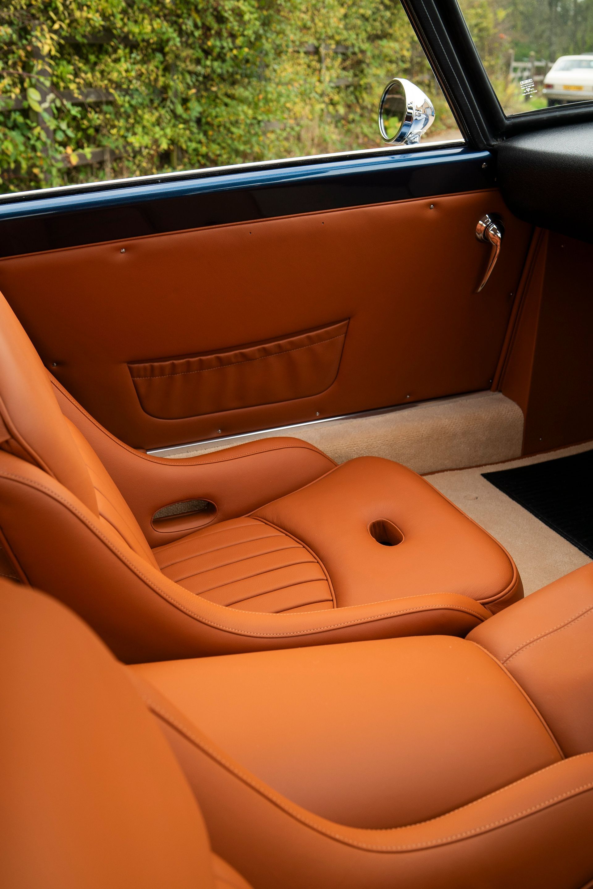 tan leather interior retrim restoration gto engineering swb 250 d:class automotive ferrari classic connolly vaumol