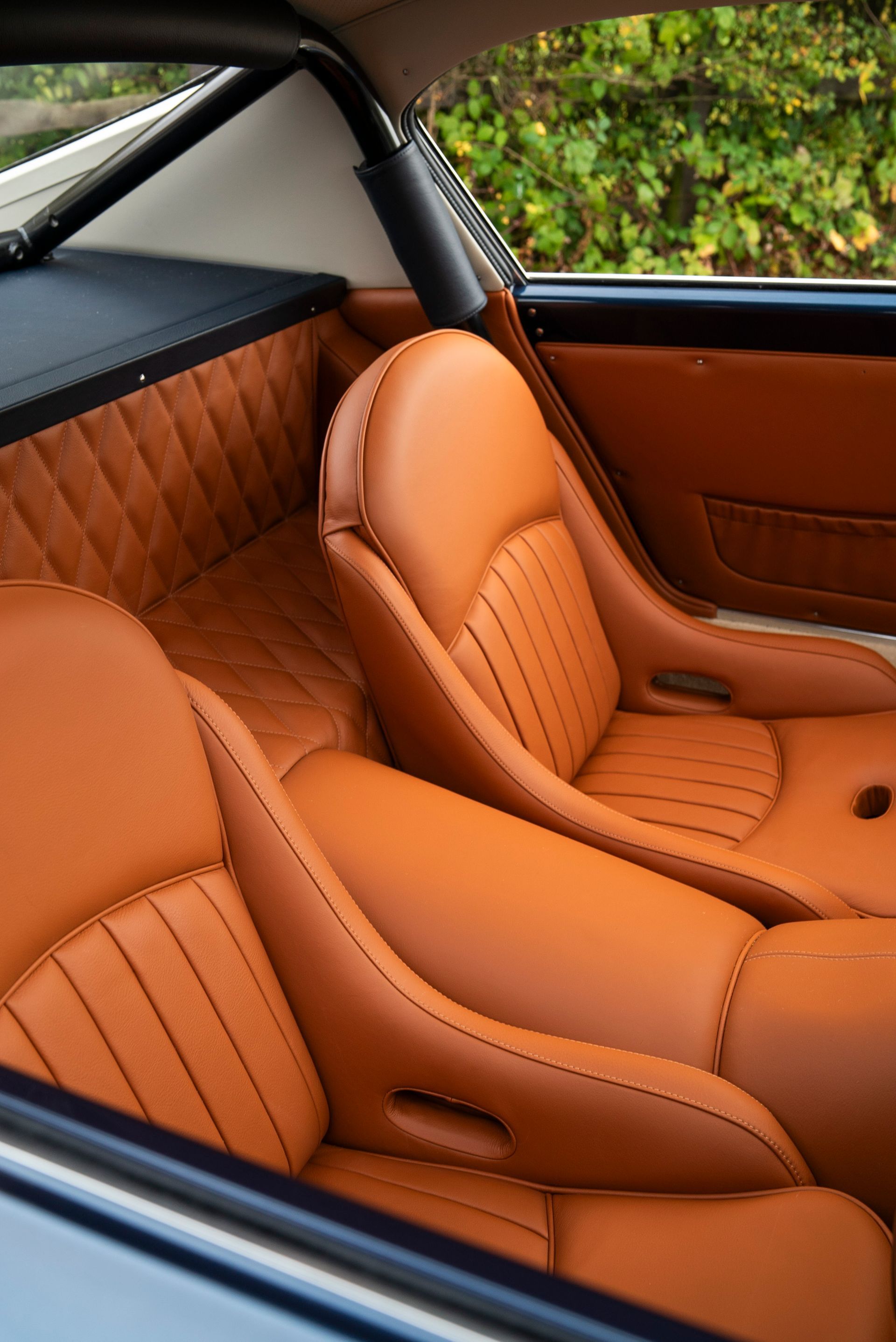 tan leather interior retrim restoration gto engineering swb 250 d:class automotive ferrari classic connolly vaumol