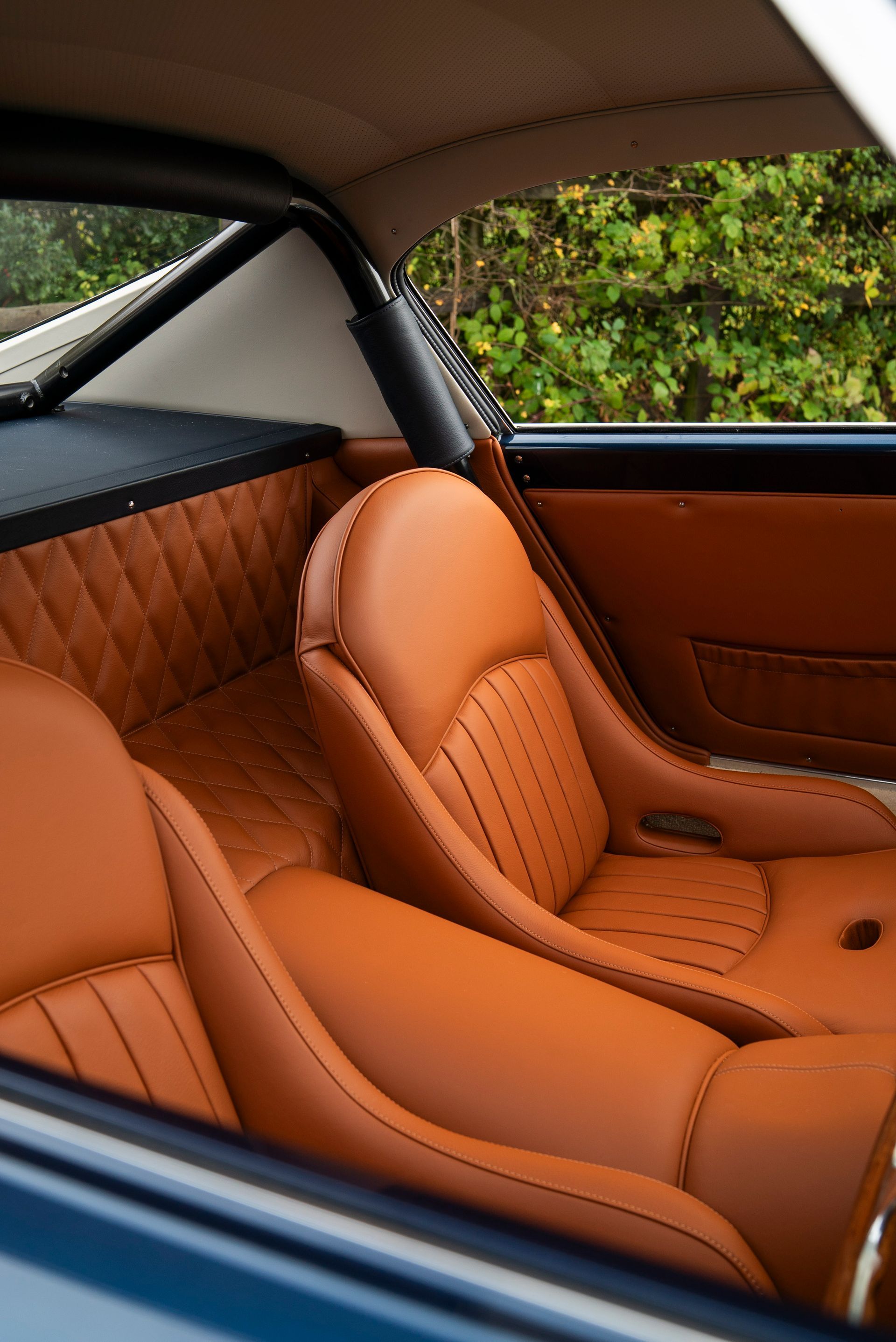 tan leather interior retrim restoration gto engineering swb 250 d:class automotive ferrari classic connolly vaumol