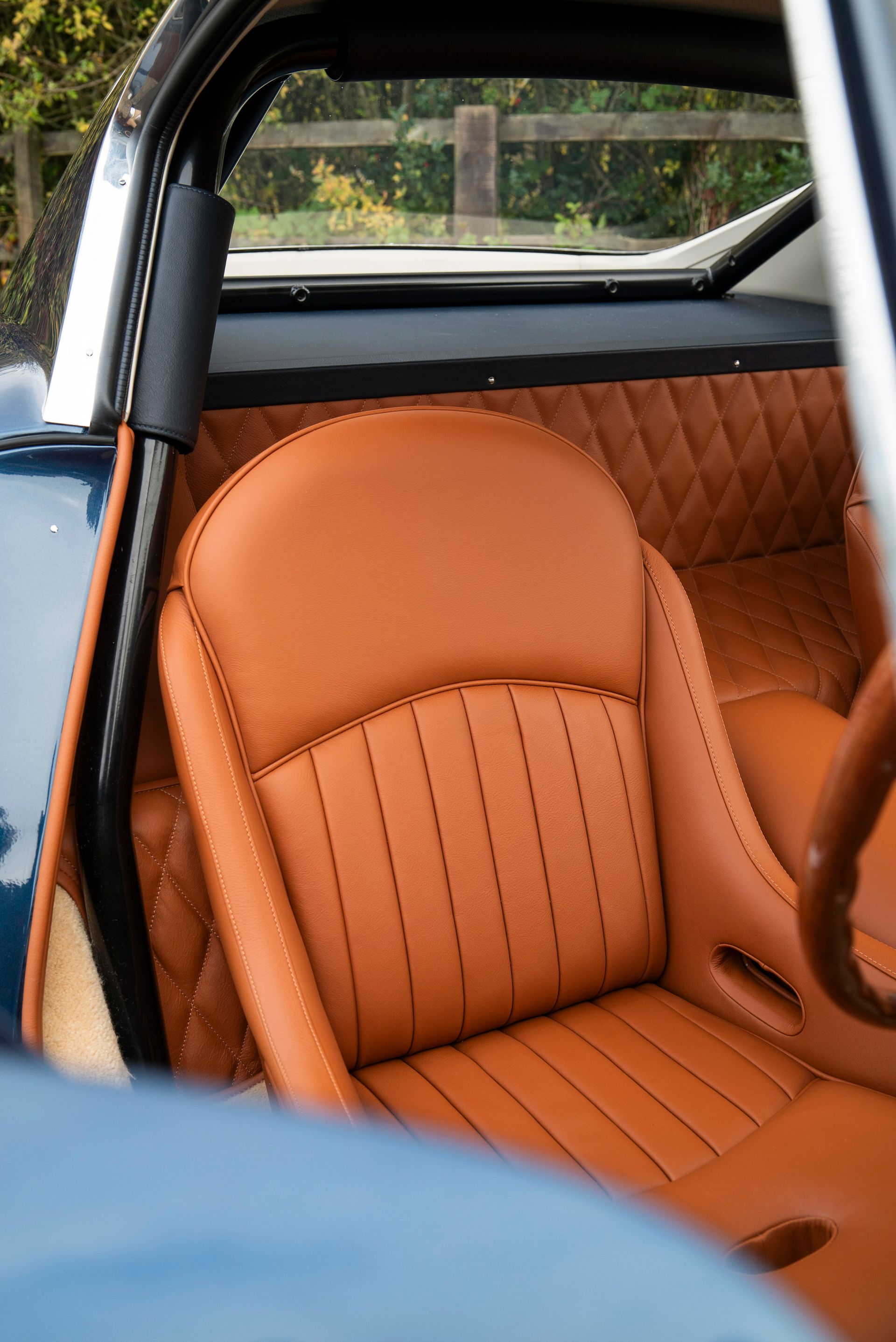 tan leather interior retrim restoration gto engineering swb 250 d:class automotive ferrari classic connolly vaumol