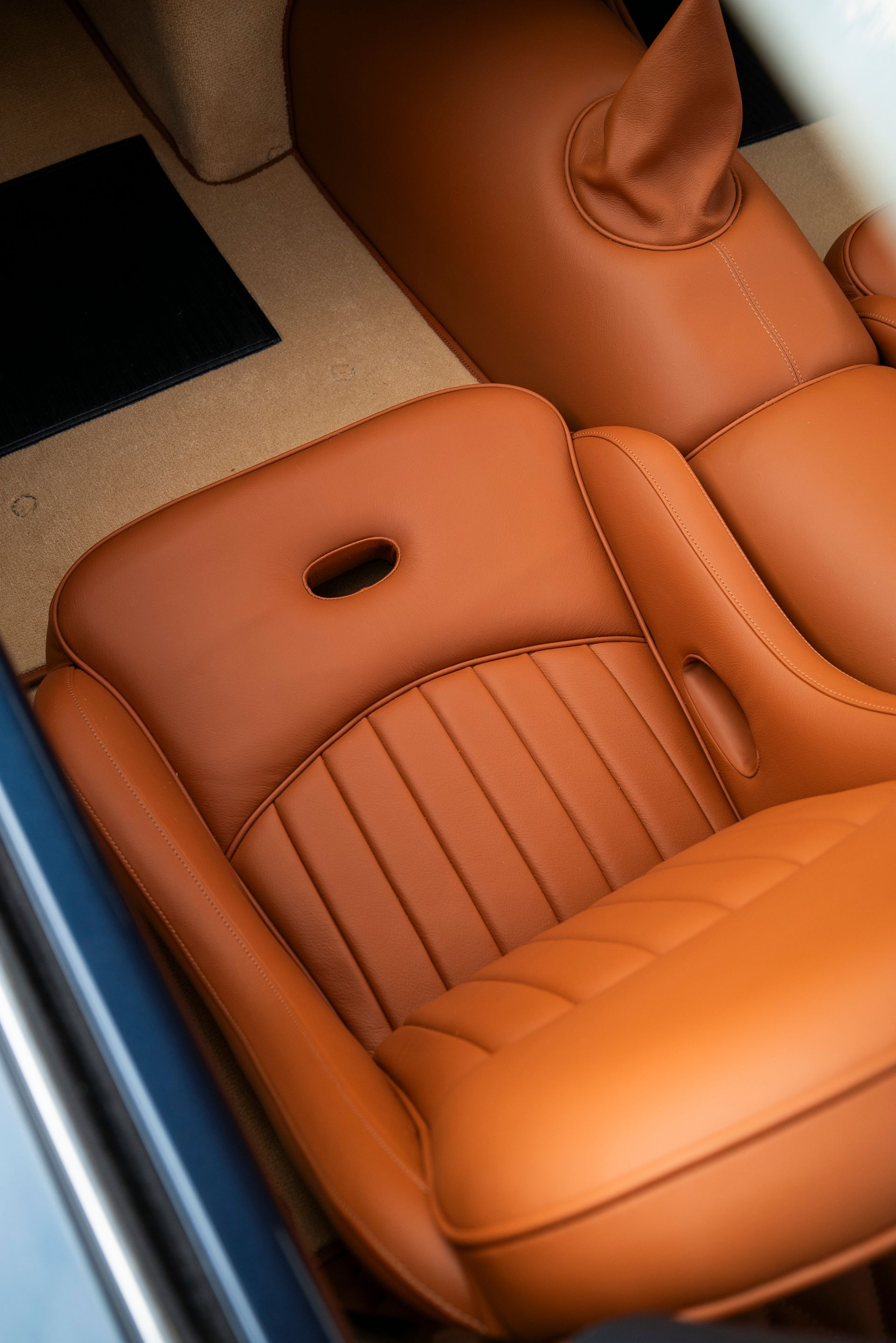 tan leather interior retrim restoration gto engineering swb 250 d:class automotive ferrari classic connolly vaumol