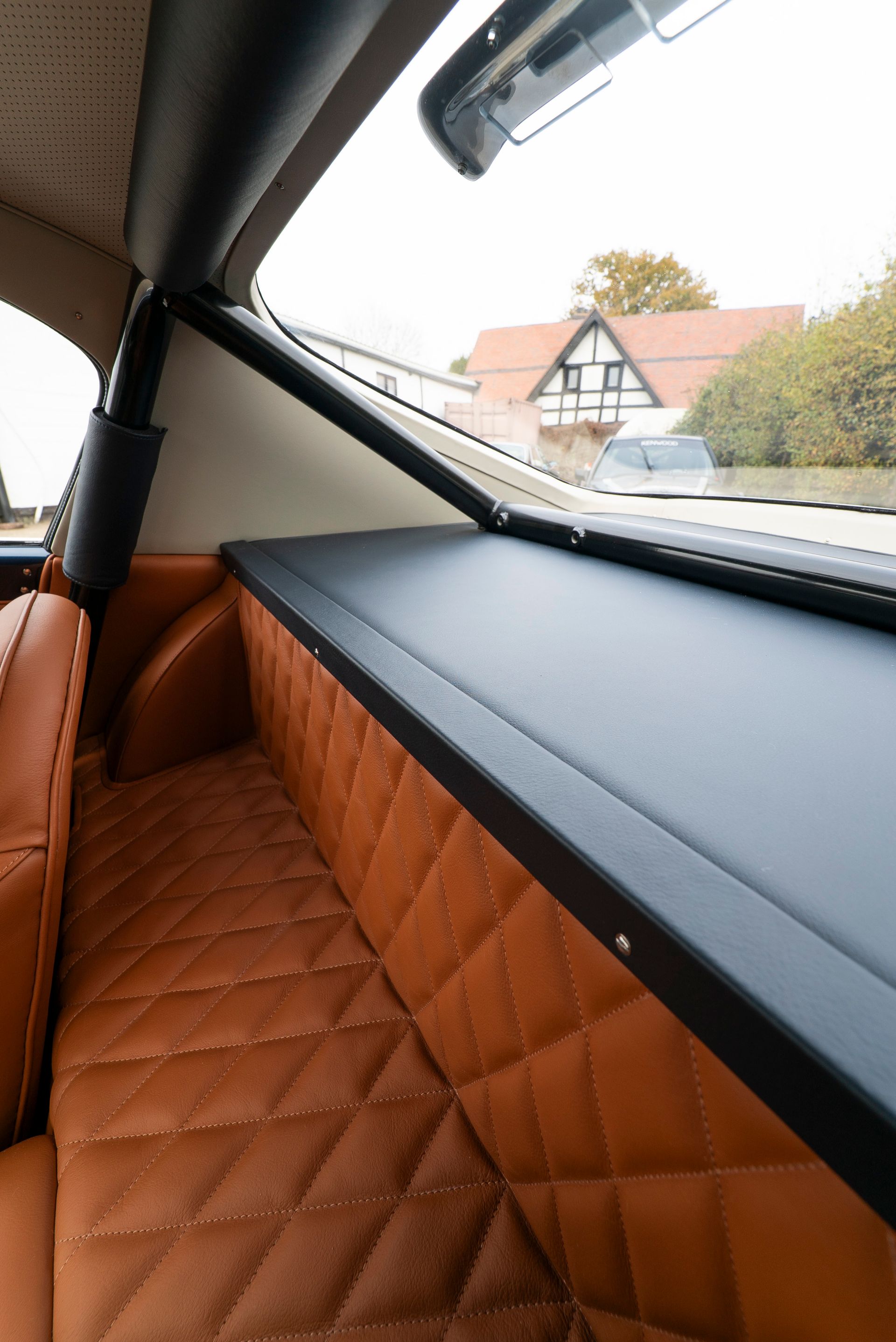 tan leather interior retrim restoration gto engineering swb 250 d:class automotive ferrari classic connolly vaumol