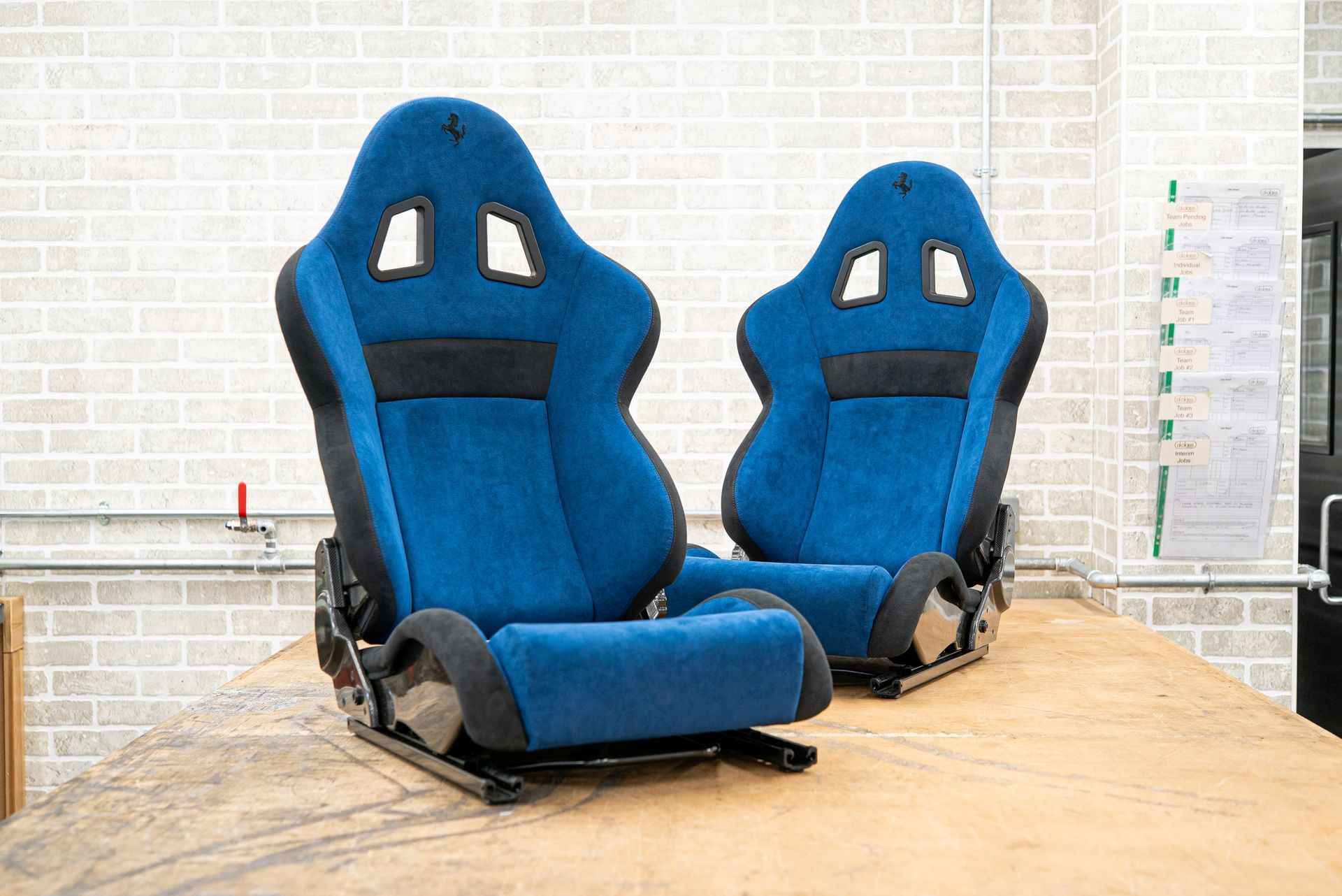 Ferrari 360 CS Challenge Stradale blue black alcantara retrim d:class dclass sam stg seen through