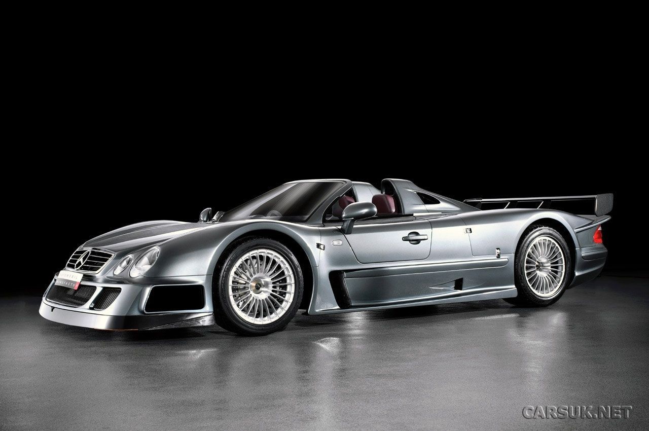 mercedes-Benz CLK GTR Roadster silver purple interior d:class automotive