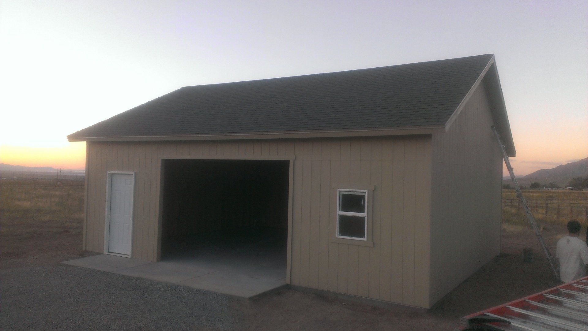 Residential New Garage — Salt Lake City, UT — Kong Sheds