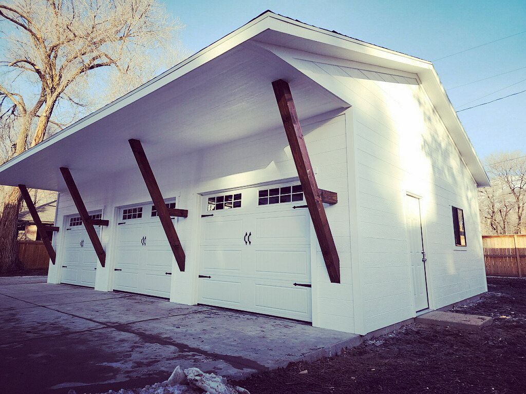 3 Door Garage — Salt Lake City, UT — Kong Sheds