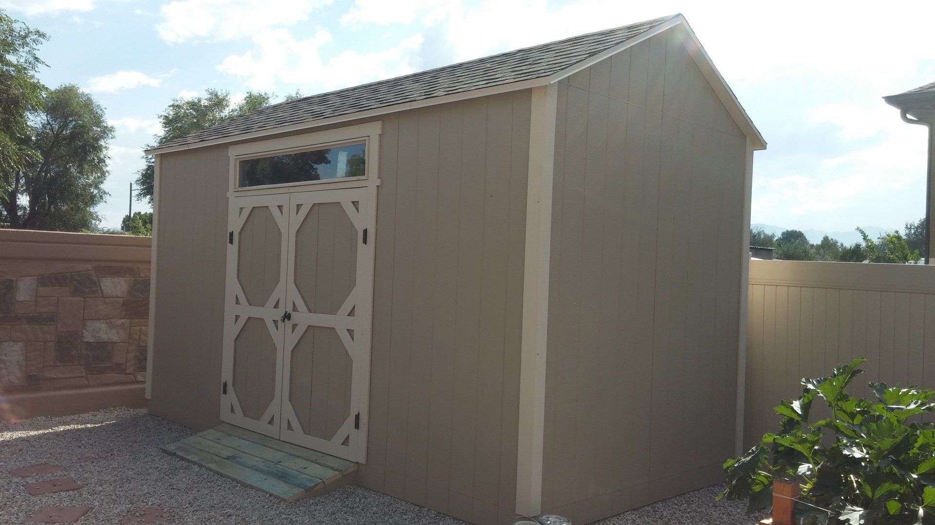 Custom Door Garage — Salt Lake City, UT — Kong Sheds