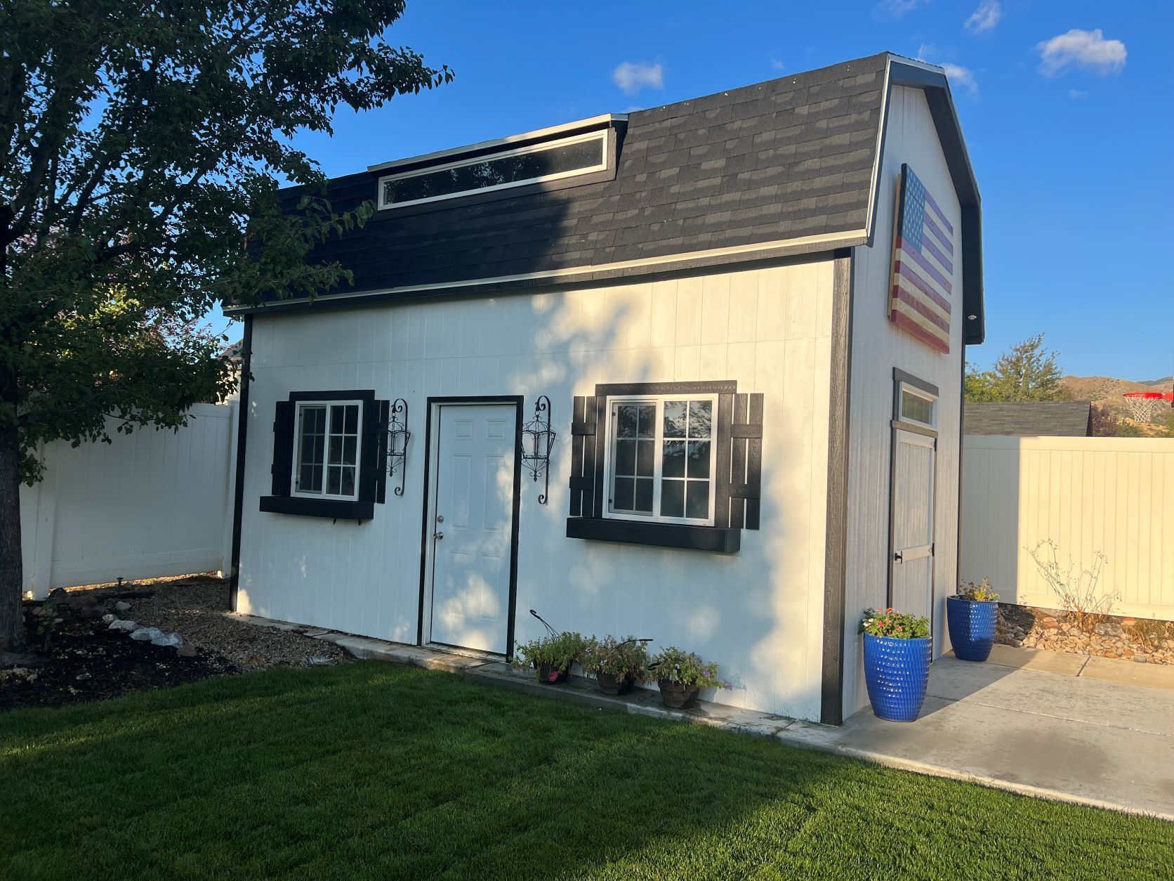 12′ X 20′ Barn 10′ Walls — Salt Lake City, UT — Kong Sheds