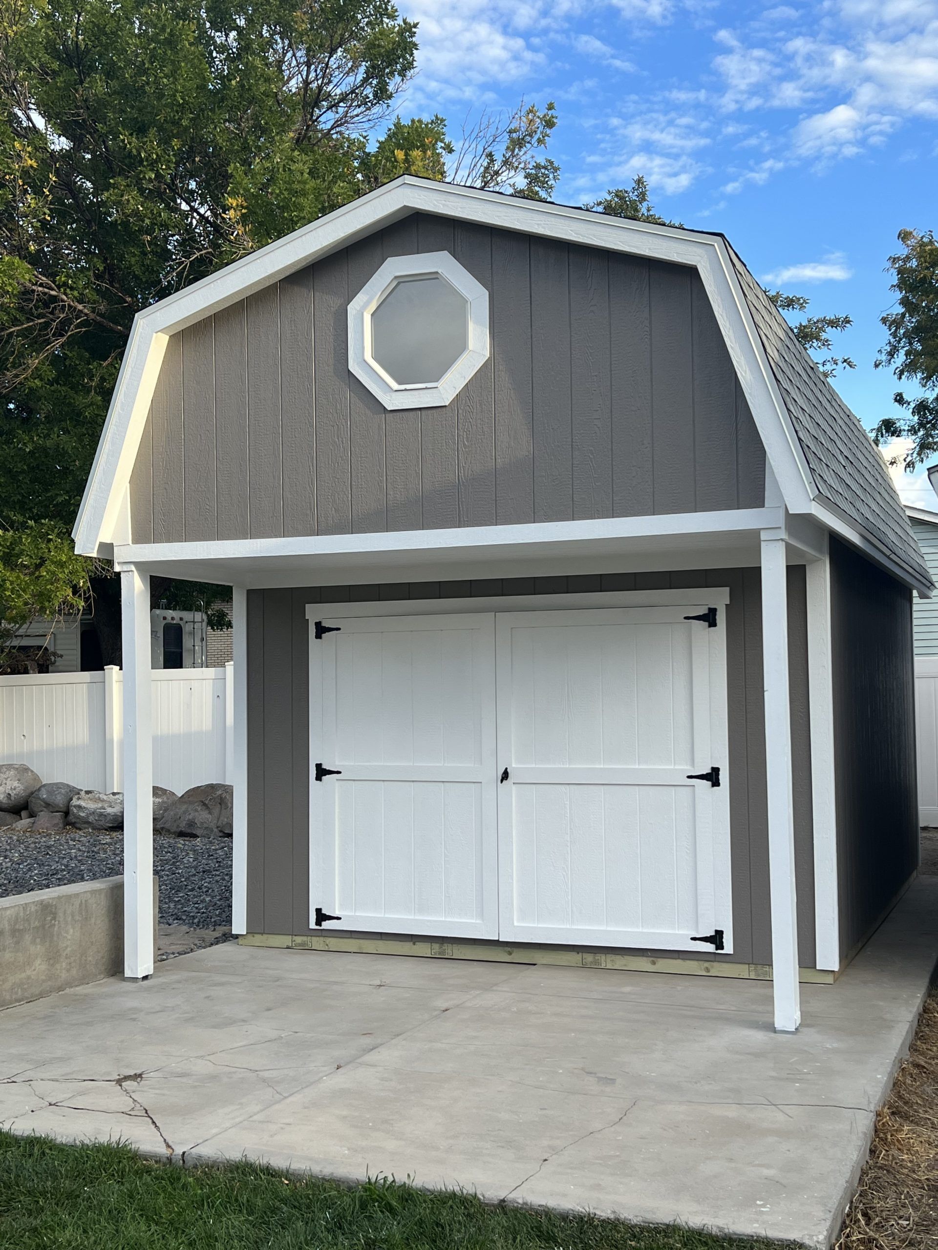 New Barn Construct — Salt Lake City, UT — Kong Sheds