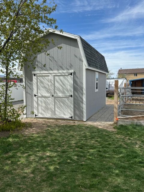Grey Shed Back — Salt Lake City, UT — Kong Sheds