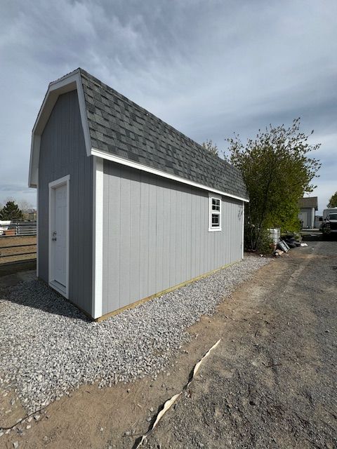 Grey Shed Right — Salt Lake City, UT — Kong Sheds