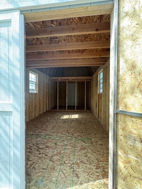 Inside Shed Door — Salt Lake City, UT — Kong Sheds