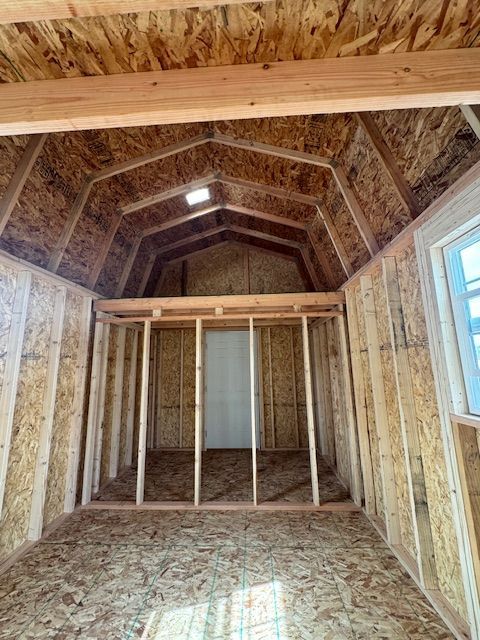 Inside Front Shed — Salt Lake City, UT — Kong Sheds