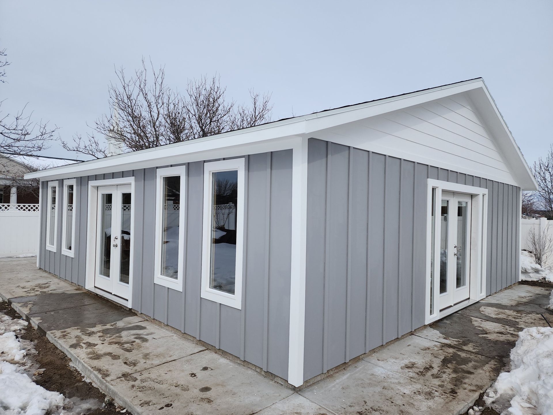 Side View of Beautiful Shed — Salt Lake City, UT — Kong Sheds