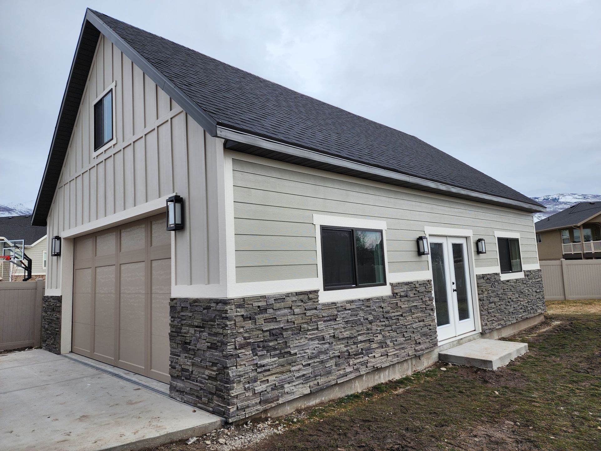 Beautiful Door in Garage and Home — Salt Lake City, UT — Kong Sheds