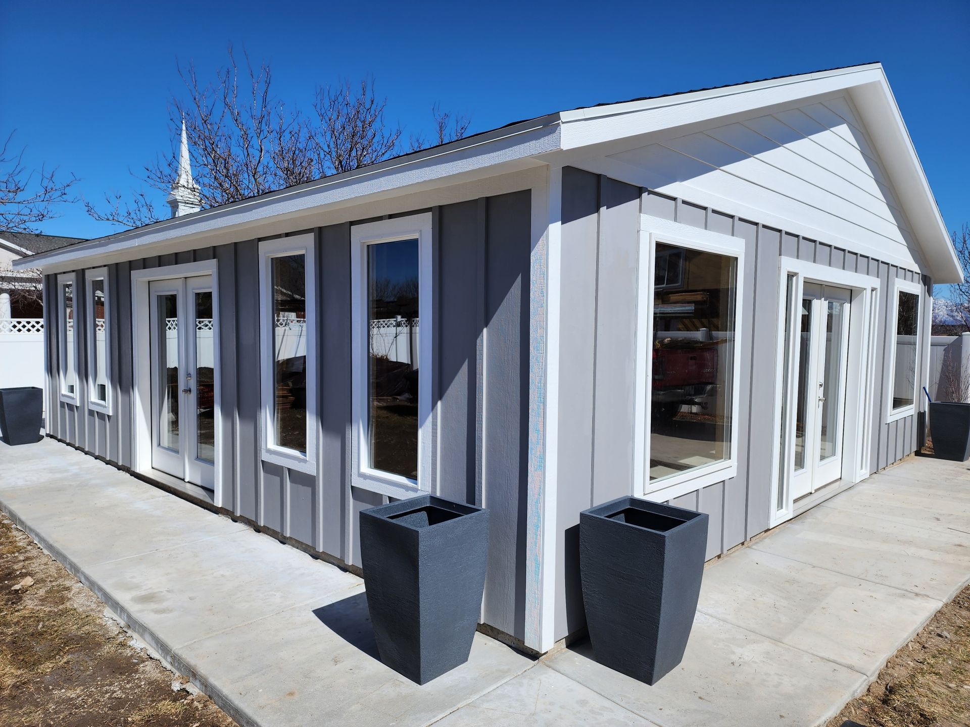 Shed Side View — Salt Lake City, UT — Kong Sheds