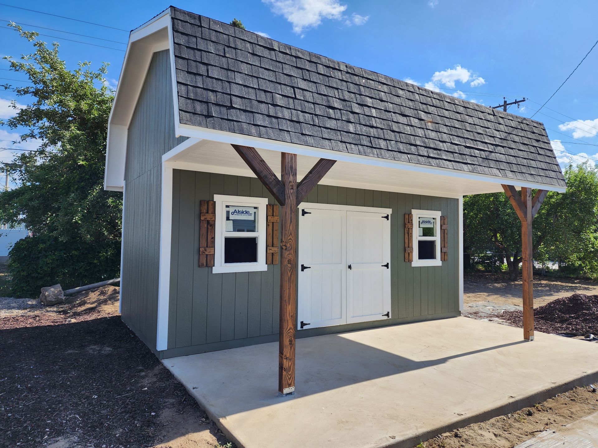 Gray Shed — Salt Lake City, UT — Kong Sheds