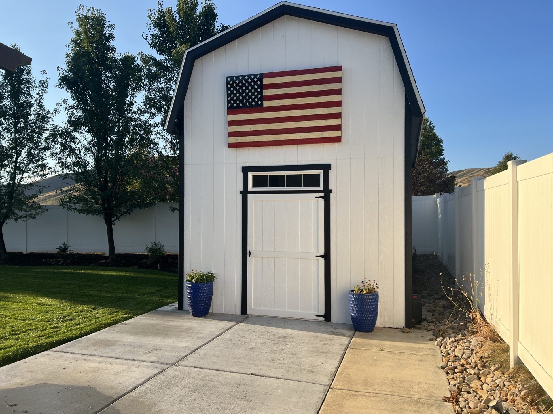 Barn With Standard Door — Salt Lake City, UT — Kong Sheds