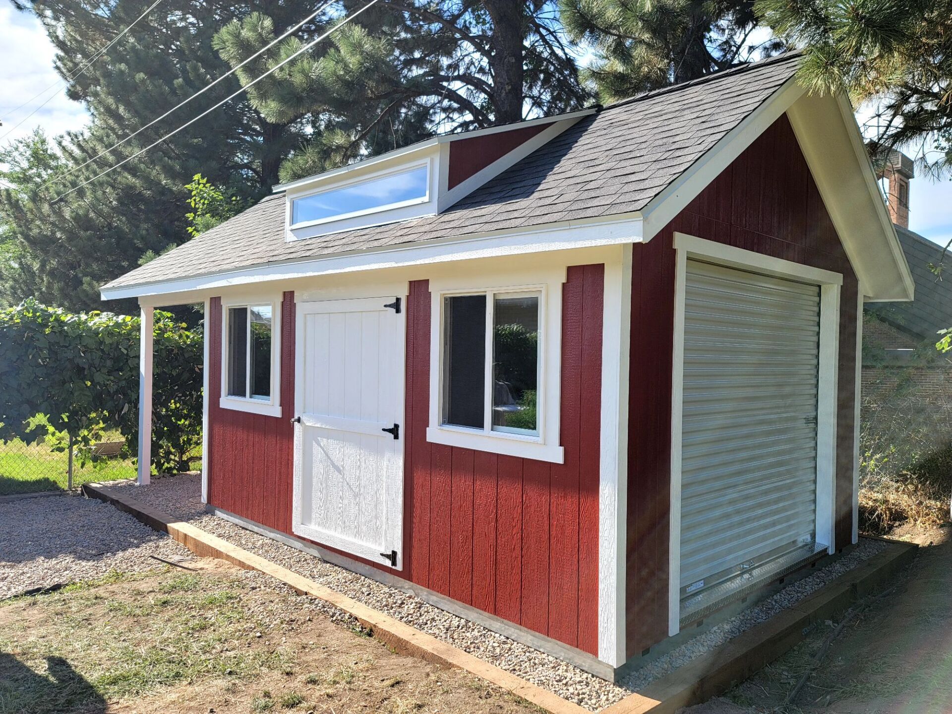 12′ X 16′ Ranch 8′ Walls — Salt Lake City, UT — Kong Sheds