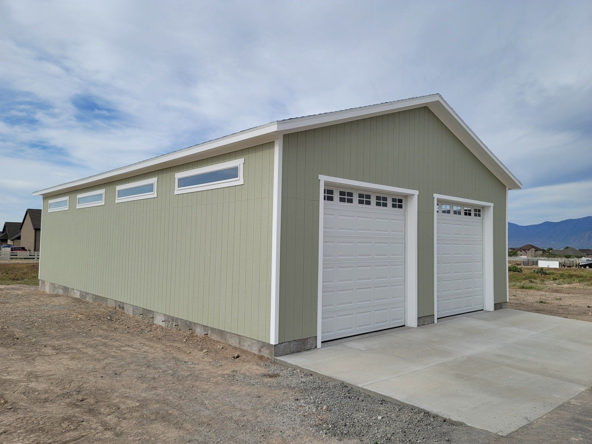 Siding View Garage — Salt Lake City, UT — Kong Sheds