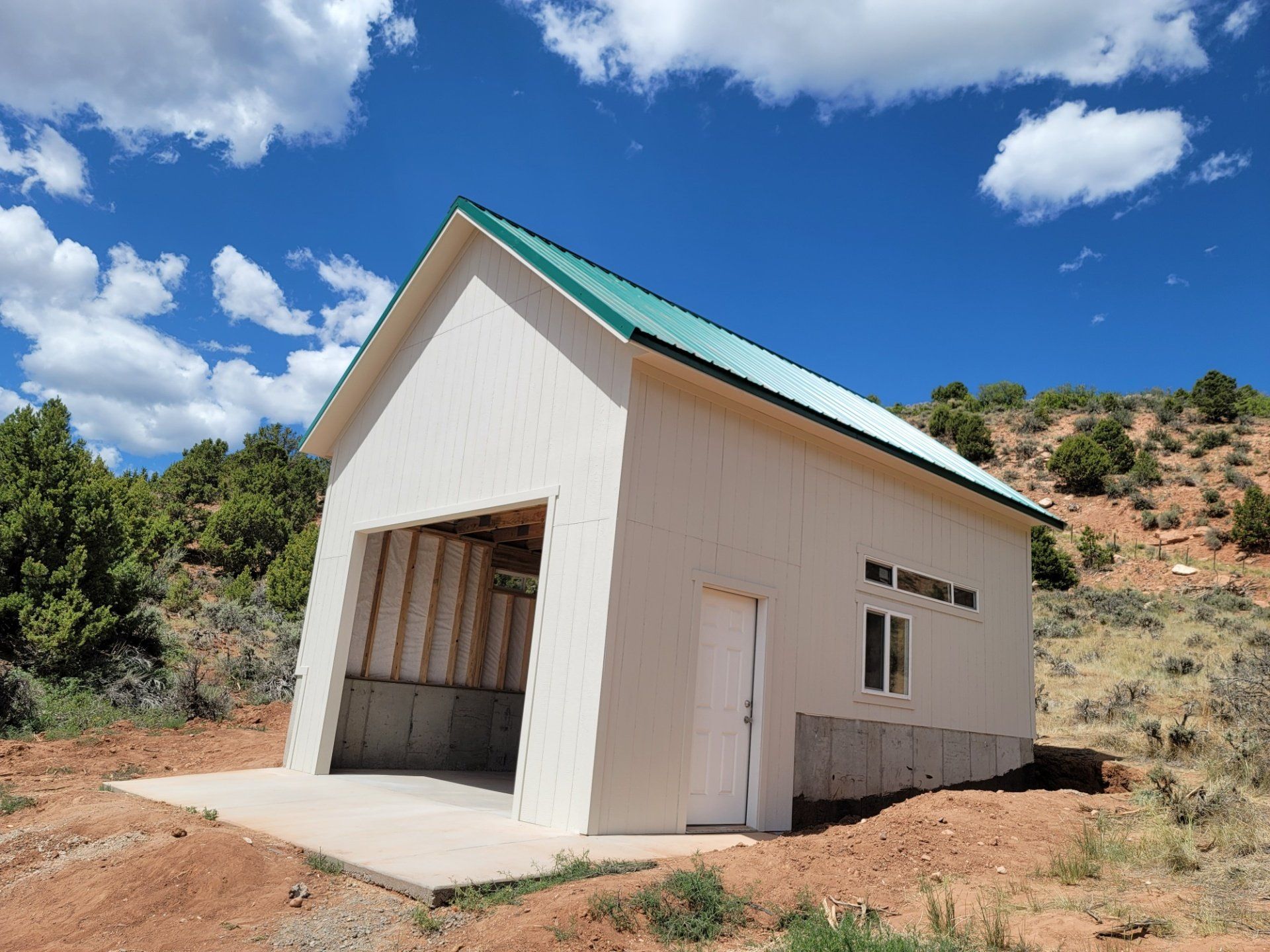 White Garage Design — Salt Lake City, UT — Kong Sheds